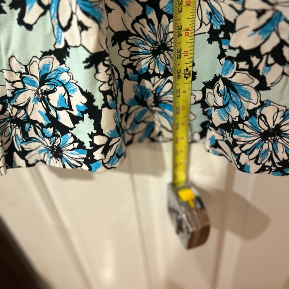 Jones New York Sleeveless Lined Flowery Dress 👗 - Picture 4 of 6